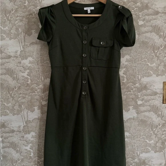 Vintage dELiA*s olive utility dress - Picture 5 of 10